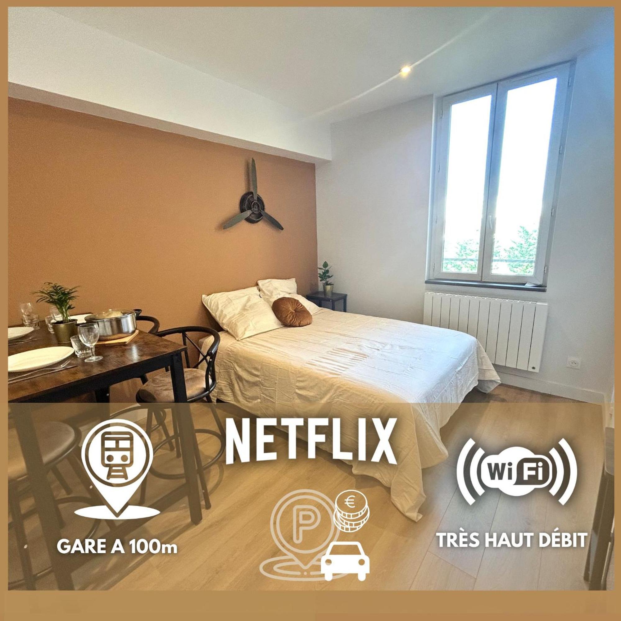 Villefranche-sur-Saône Le Cosy Shelby Proche Gare 150M 아파트 외부 사진